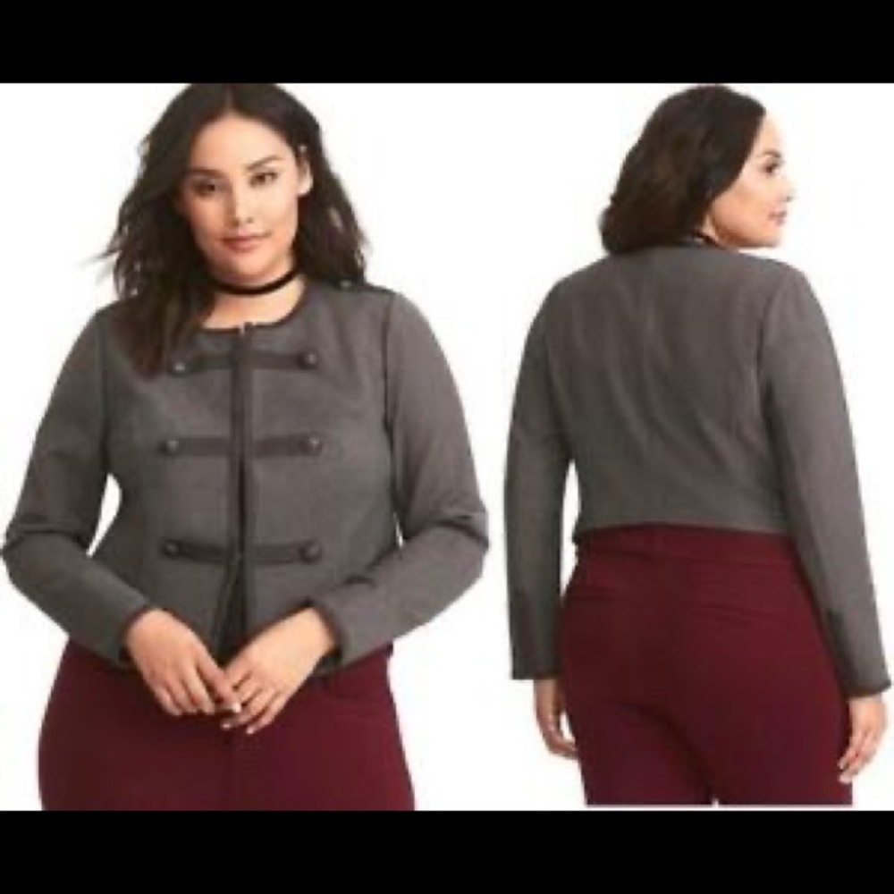 Gray torrid blazer 1X
